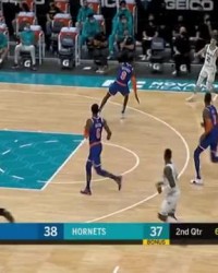 乐鱼体育平台- 三球22+15+8黄蜂终结连败  